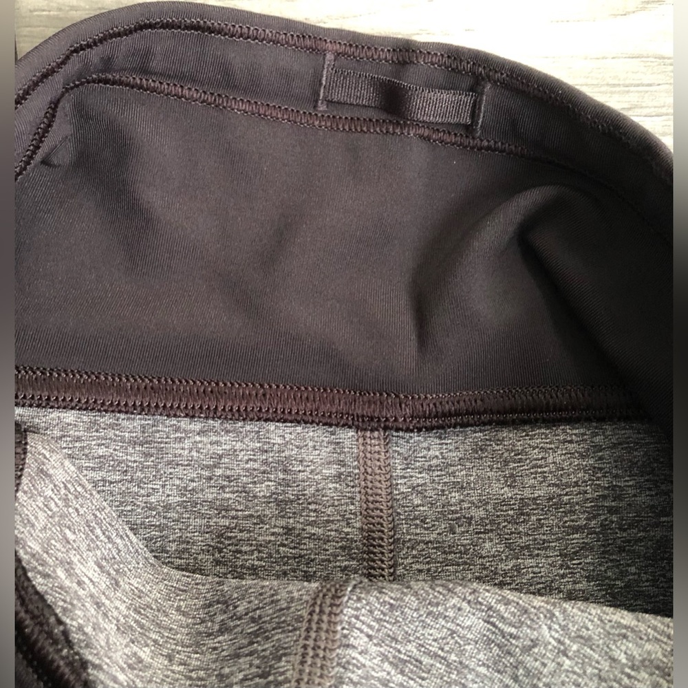 lululemon Athletica Train Times 7/8 Black and Gray Leggings 25” - Picture 5 of 7